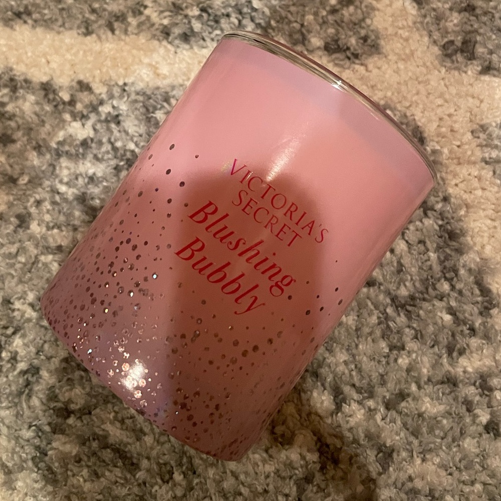 NWT Victoria secret candle blushing bubbly - Picture 6 of 11